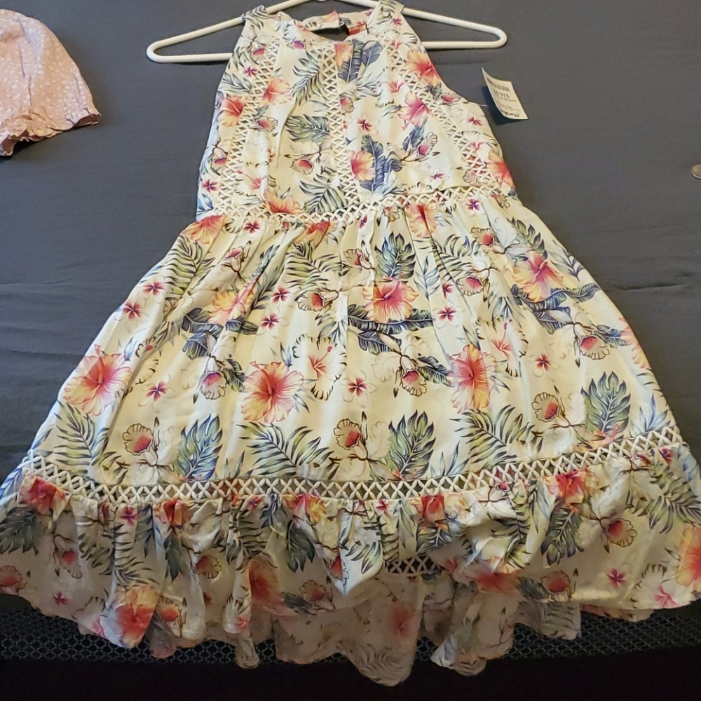 Backless dress very flattering
